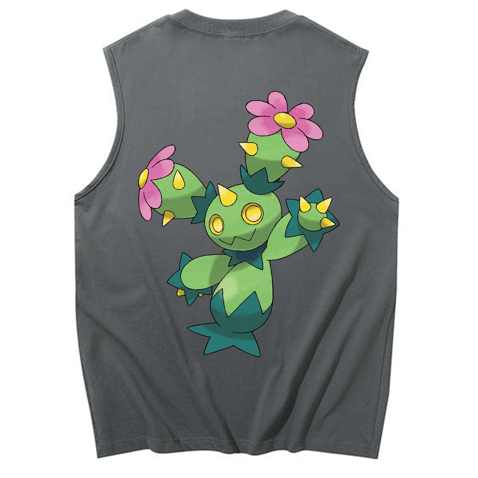 （画像用） ポケットモンスター Pokémon コットン100％タンクトップ（背面プリント）